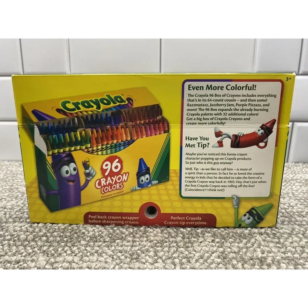 Crayola Crayons‎ 2014 Vintage Hallmark 96 Count With Sharpener Many New Variety
